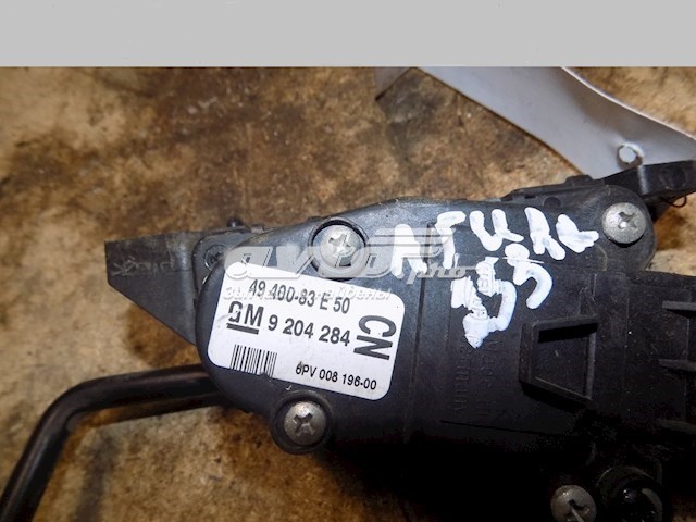 9204284 Opel pedal de acelerador