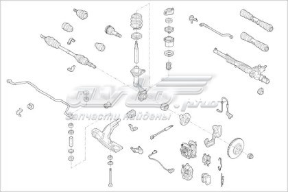 7701204673 Renault (RVI) zapatas de frenos de tambor traseras