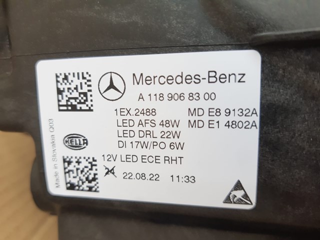 A1189068300 Mercedes 