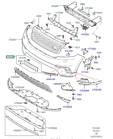 LR095350 Land Rover 