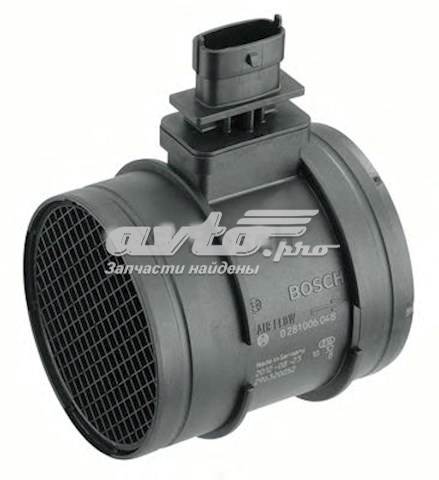 281006048 Bosch sensor de flujo de aire/medidor de flujo (flujo de aire masibo)