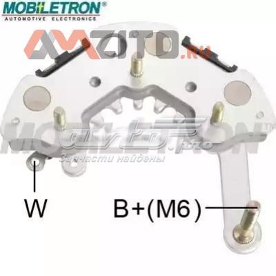 RH-60 Mobiletron alternador diodo puente rectificador