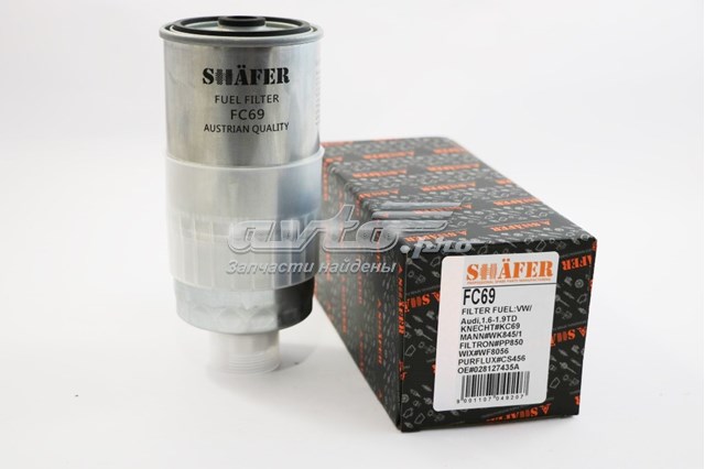 FC69 Shafer filtro combustible