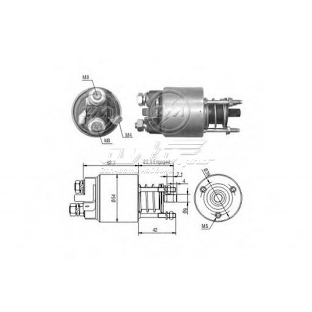 ZM5395 ZM interruptor magnético, estárter