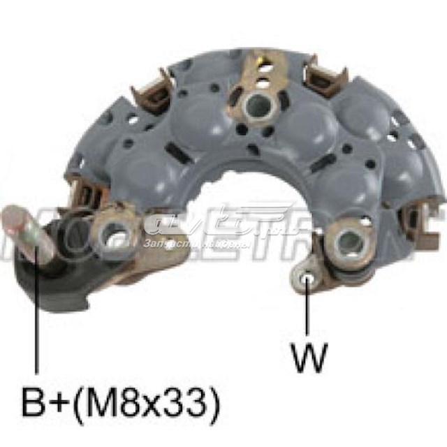 RN-04 Mobiletron alternador diodo puente rectificador