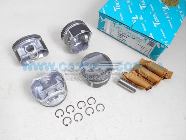  Juego De Piston Para Motor, 2da reparación (+ 0,50) para Nissan X-Trail T31