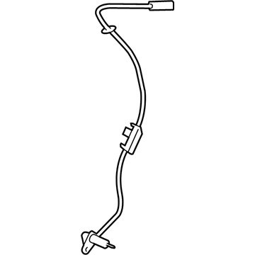  Sensor ABS trasero derecho para Hyundai Elantra 5 