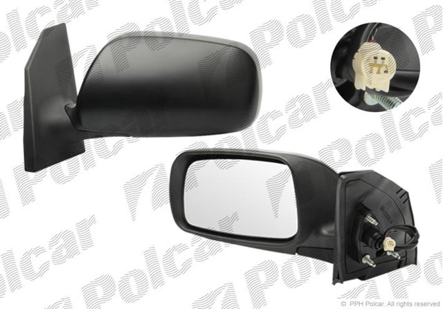 8115514M Polcar espejo retrovisor izquierdo