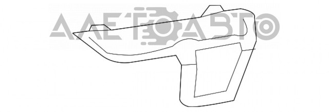  Embellecedor, faro antiniebla derecho para Ford Explorer U5