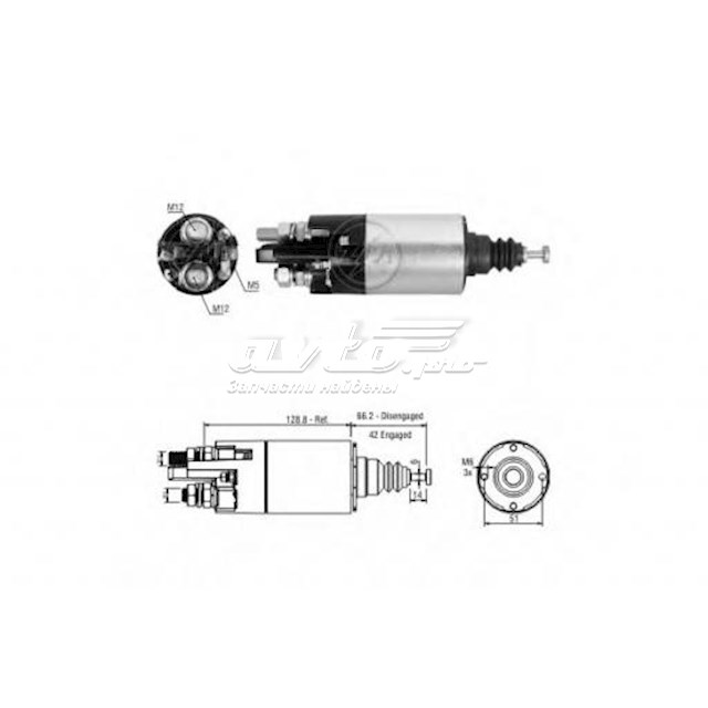 ZM842 ZM interruptor magnético, estárter