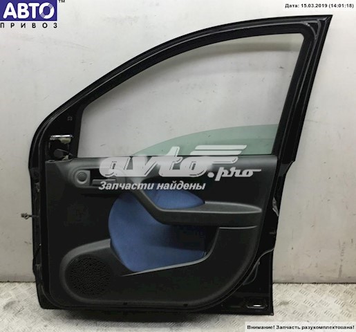  Puerta delantera derecha para Fiat Panda 2 