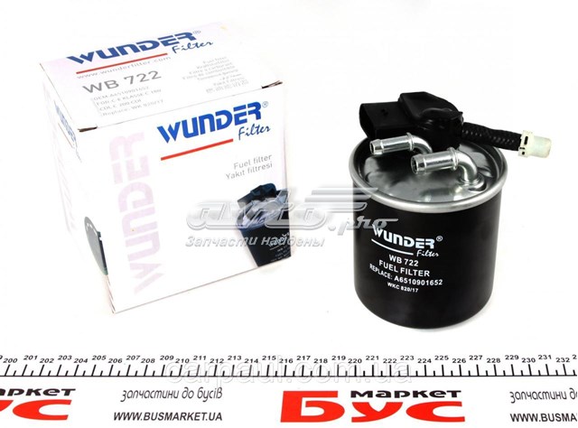 WB 722 Wunder filtro combustible