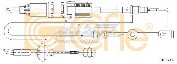 10.3211 Cofle cable de embrague