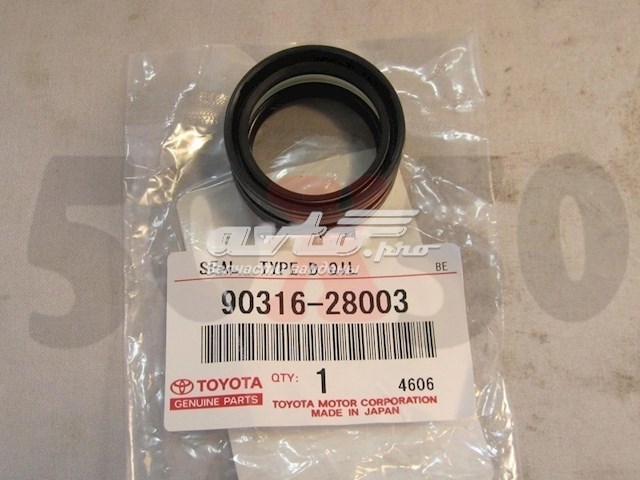 9031628003 Toyota anillo retén de semieje, eje delantero, derecho