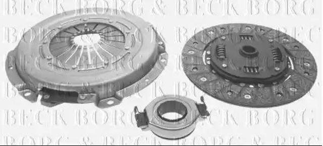 HK9889 Borg&beck kit de embrague (3 partes)