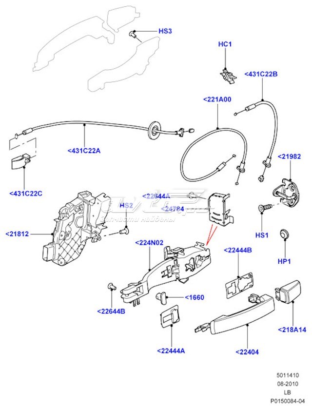 LR019819 Land Rover 