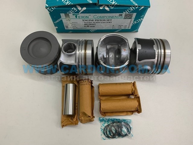  Juego De Piston Para Motor, 2da reparación (+ 0,50) para Volkswagen Golf 5M1