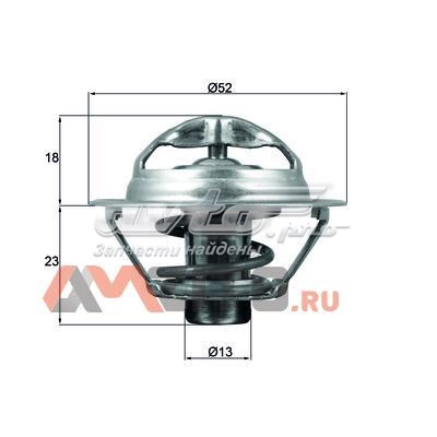 TX17595D Mahle Original termostato, refrigerante