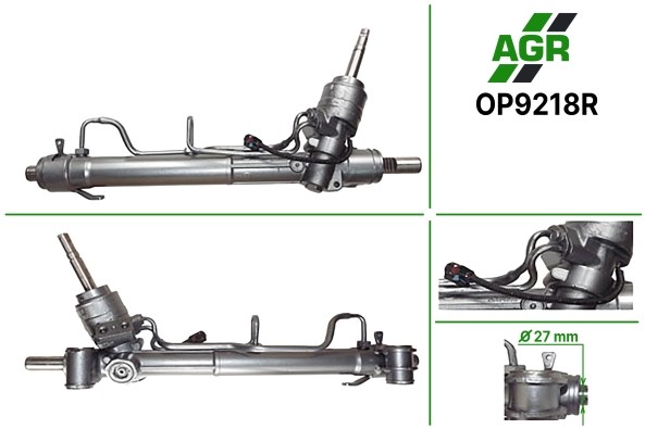 OP9218R AGR cremallera de dirección