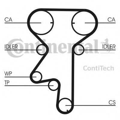 CT975WP1 Continental/Siemens kit correa de distribución