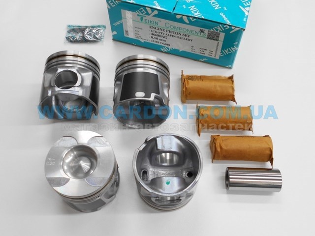 46680AG050 Teikin juego de piston para motor, 2da reparación (+ 0,50)