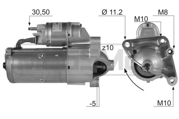 220136A Messmer motor de arranque