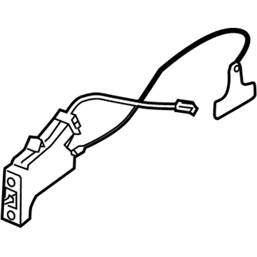  Cable de apertura de tapa, depósito de combustible para Hyundai Azera HG