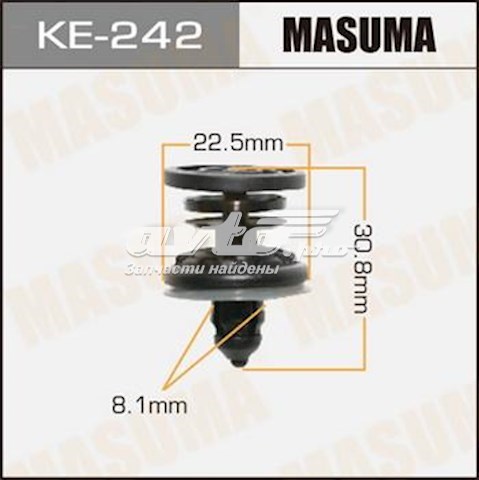 KE242 Masuma clips fijación, revestimiento puerta