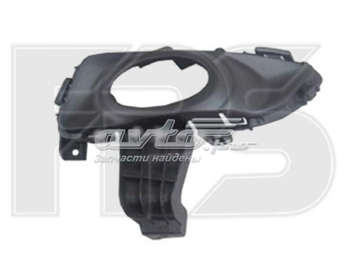  Rejilla de ventilación, parachoques trasero, izquierda para Mazda 3 BK12