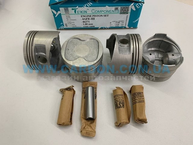  Juego De Piston Para Motor, 4ta reparación (+1.00) para Toyota Carina T19