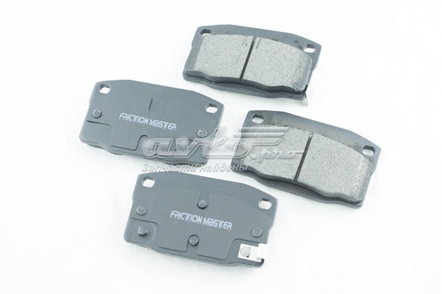 MKD378 Friction Master pastillas de freno delanteras