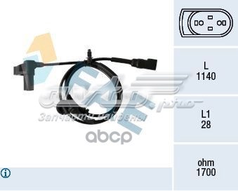 78345 FAE sensor abs delantero