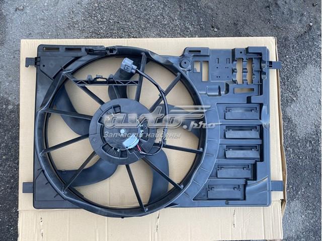 CV6Z8C607J Ford ventilador (rodete +motor refrigeración del motor con electromotor completo)