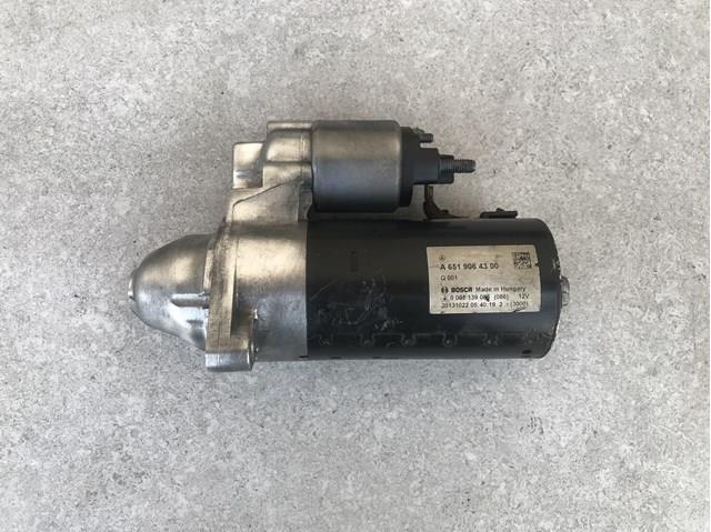 A6519062400 Mercedes motor de arranque