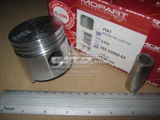  Juego De Piston Para Motor, 2da reparación (+ 0,50) para Fiat Ritmo 2 