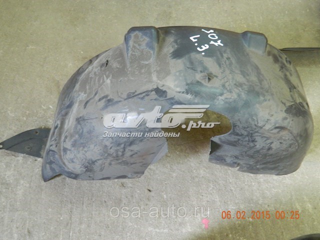  Guardabarros interior, aleta trasera, izquierdo para Peugeot 307 3A, 3C