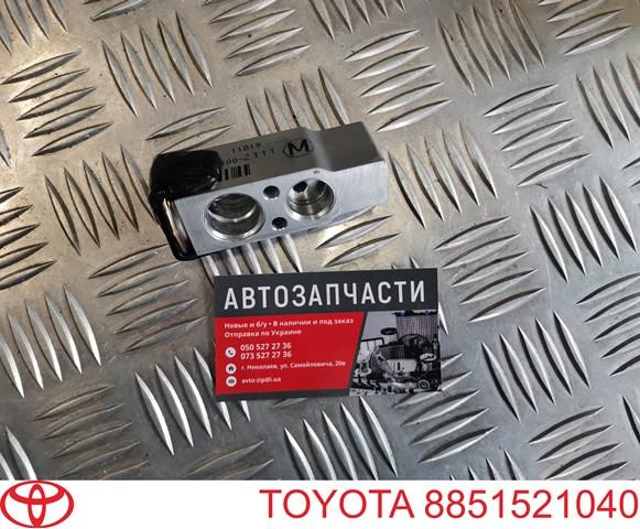 8851521040 Toyota válvula de expansión, aire acondicionado