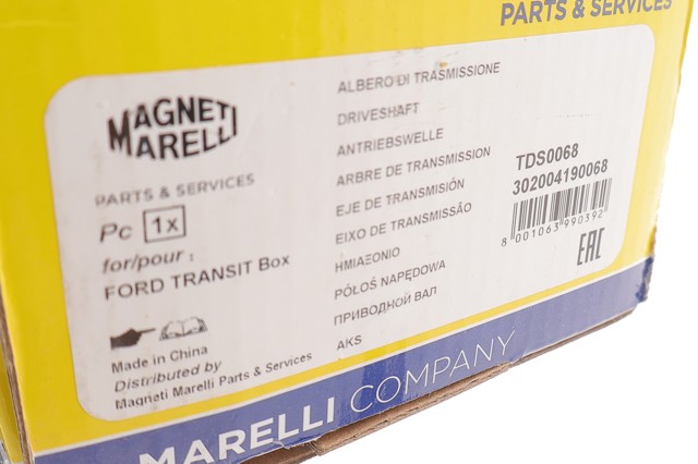 302004190068 Magneti Marelli árbol de transmisión delantero derecho