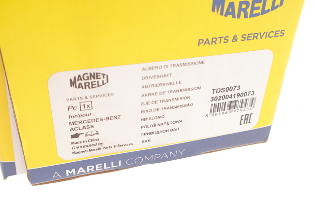 302004190073 Magneti Marelli árbol de transmisión delantero izquierdo