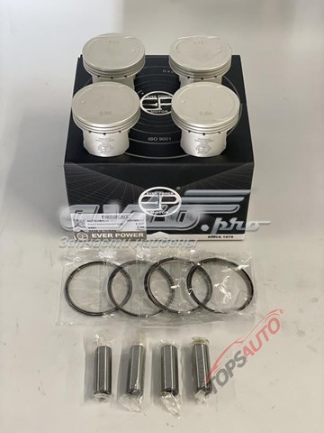 PK0750043NNMFA50 Ever Power juego de piston para motor, 2da reparación (+ 0,50)