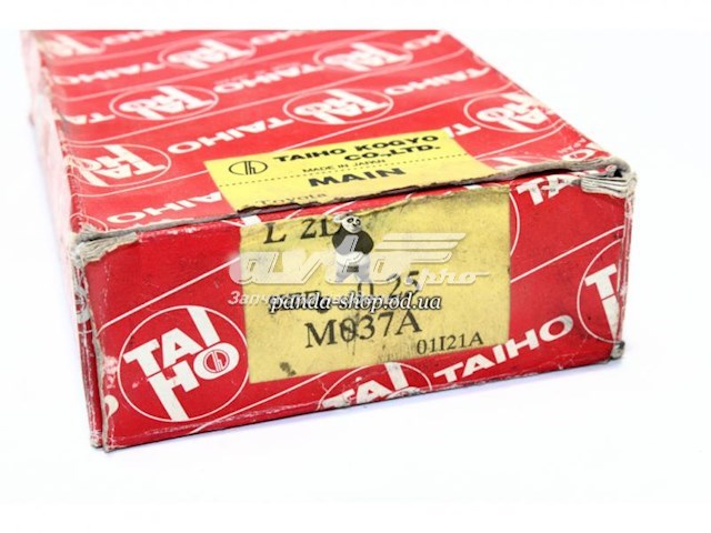 M037A025 Taiho juego de cojinetes de cigüeñal, cota de reparación +0,25 mm