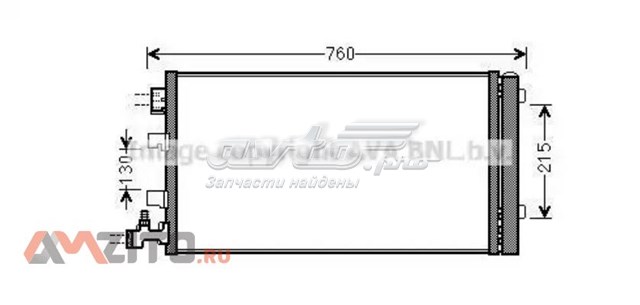 RTA5449D AVA condensador aire acondicionado