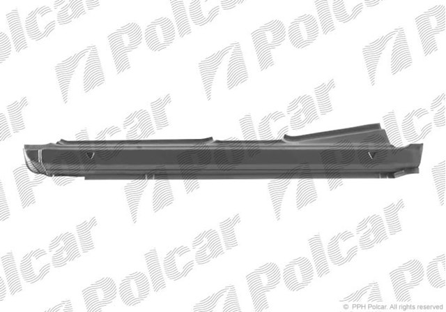  Chapa de acceso derecha para Fiat Siena 178