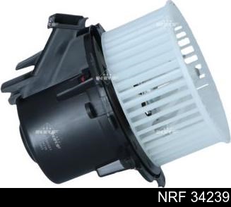 34239 NRF motor eléctrico, ventilador habitáculo