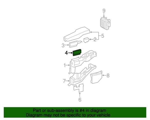 8262007050 Toyota caja de fusibles