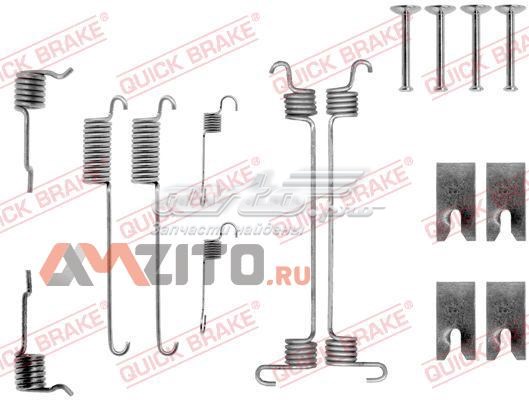 105-0731 Quick Brake kit de montaje, zapatas de freno traseras