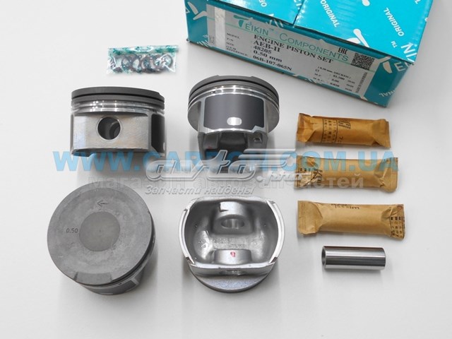  Juego De Piston Para Motor, 2da reparación (+ 0,50) para Audi A4 8E2