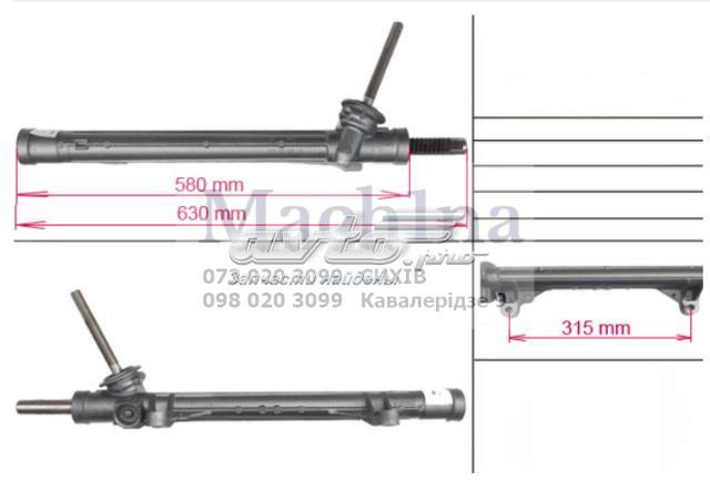  Cremallera De Direccion De El Eje (Varilla) para Renault Megane 2 