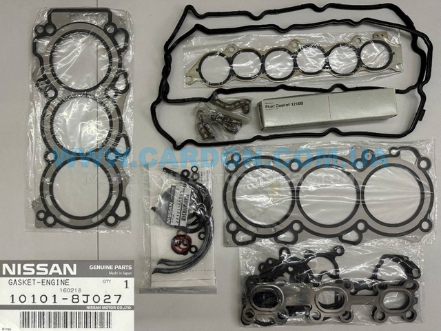 101018J027 Nissan juego de juntas de motor, completo