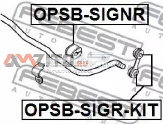 OPSB-SIGR-KIT Febest soporte de barra estabilizadora trasera